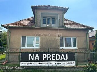 GESTTO | 5-IZBOVÝ RODINNÝ DOM | HOSTE | 619 m2 POZEMOK