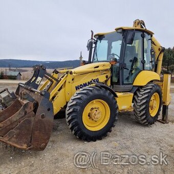 Traktorbager KOMATSU WB 97S( JOYSTICK 2007