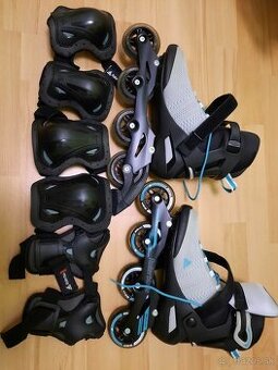 Dievčenské korčule (26.0cm, EU 40.5) Rollerblade Spark 80 W