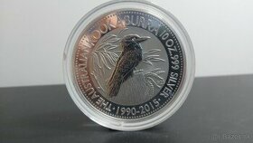 10 oz Kookaburra - investičné striebro