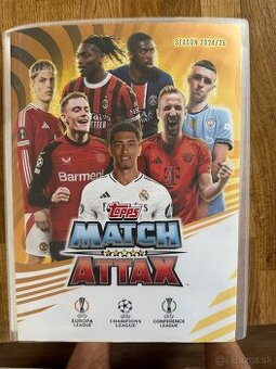 TOPPS MATCH ATTAX 24/25 ZBERATEĽSKÉ FUTBALOVÉ KARTY KARTIČKY