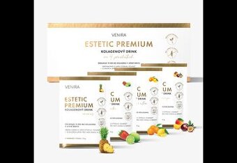 Venira estetic premium kolagén 4 príchute,40 balíčkov