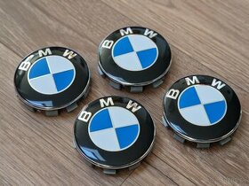 Pukličky do diskov BMW modrobiele 68 mm