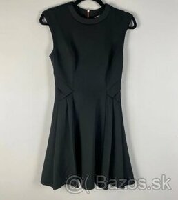 TED BAKER čierne elegantne šaty velkost 1 ( velkost S) - 1