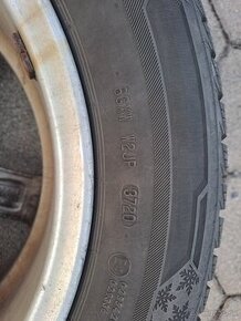 Plechové disky s pneumatikami 205/60 R16 zimné