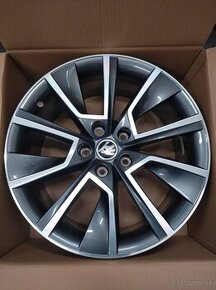 18" originál sada alu ŠKODA + zimné 225/45 18.