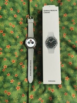 Samsung watch 4 classic 46mm silver v dobrom stave