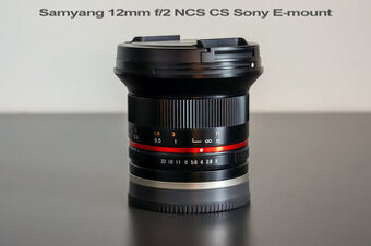 Samyang 12mm f/2 NCS CS Sony E-mount