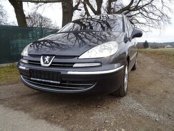 Peugeot 807 2,0 HDI 100kW 2x alu kola, pěkná výbava, dovoz