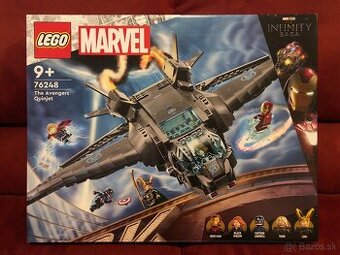 LEGO Marvel 76248 Stíhačka Avengers Quinjet - Bez figurek