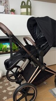 Cybex priam 4.0 rosegold Deep black