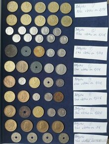 Zbierka mincí - svet - Kenya, Burundi, Rusko, Belgicko