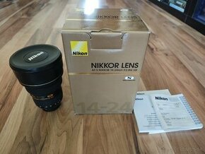 Nikon NIKKOR 14-24MM F2.8G ED - komplet balenie ako nový