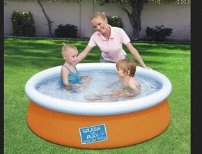 Bestway Splash Play 57241 detský bazén 152 x 38 cm oranžová