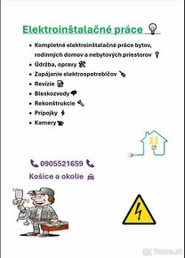 Elektroinštalačné práce