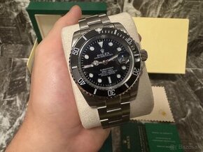 Rolex Submariner Cierne Hodinky