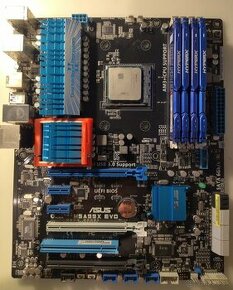 ASUS M5A99X EVO + AMD FX-8350 + 24Gb RAM