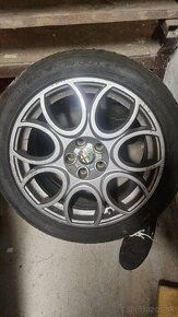 Predám alu kolesá alfa romeo 159 5x110 r 18