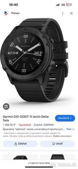 Predám Hodinky Garmin Tactix Delta