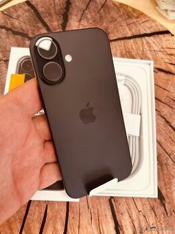 iPhone 16 black 256 neaktívny folia záruka