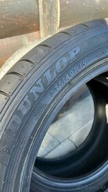 Predam pneumatiky Dunlop 245/45R19 --2ks a 275/40R19--2ks. - 1