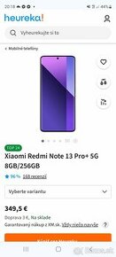 Predám Xiaomi Redmi note 13 pro+ 256GB