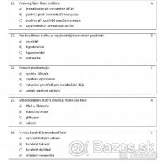 Farmácia Hradec Králové prijímačky - tlačená forma - 1