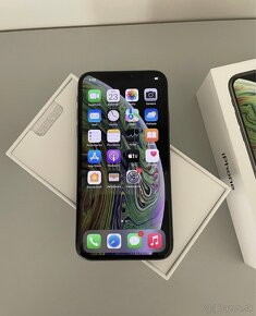 IPhone XS 64GB - SPACE GREY (TOP STAV)v bezchybnom stave - 1