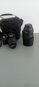 Nikon D3200 s objektívom