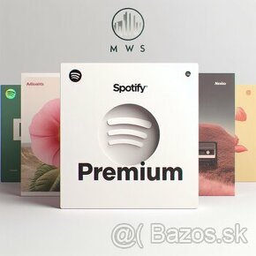 Oficiálne predplatné Spotify Premium / mesačná platba