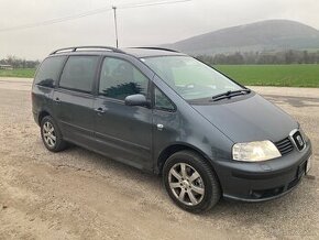 SEAT ALHAMBRA 1.9 TDI NAJ.245000 KM 7 MIEST ROK VÝROBY 2008