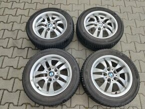 Hliníkové disky BMW style 154 +zimné pneu Hankook 205/55 R16