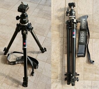 Manfrotto 190B Pro Tripod + guľová hlava + popruh / 100€