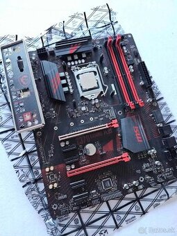 MSI Z370 Gaming plus, Intel i7 8700k - 1