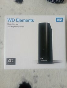 Predám dva externé disky WD Elements 4TB , USB3.0 - 1