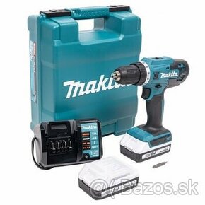 Makita DF488DWE aku vŕtačka 18V 2x1,5Ah aku - 1