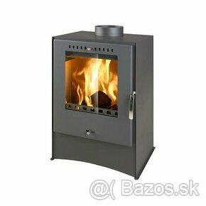 Nové krbové kachle THORMA SKAL II, 7kW – čierne