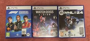 HRY PS5 , F1 2021 ,Watch Dogs Legion