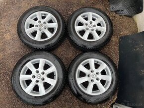 Elektróny 5x112 so zimnými pneu 195/65 R15