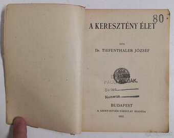 A keresztény élet 1922