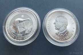 Kanada 2oz Hus 2025 investicne striebro