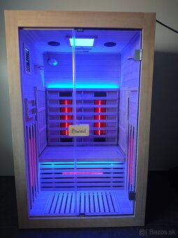 Infrasauna Prowell V2 RedGlass Prestige Line