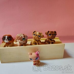 Lps littlest pet shop zvieratká - pes a mačka