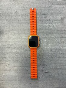 Apple Watch Ultra 49mm Titanium/ Orange Band - 1