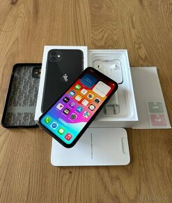 iPhone 11 128gb Black v záruke + komplet príslušenstvo - 1