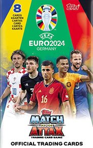 Predám futbalové karty UEFA Euro 2024. Match Attax