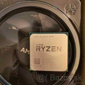 PREDÁM CPU Ryzen 5 2600 + Chladič