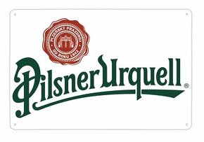 cedule plechová - Pilsner Urquell č. 6