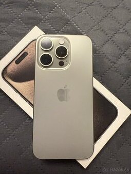 Iphone 15 pro 256gb, Natural Titanium