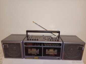 Grundig party center 2200, radiomagnetofon retro 2 kazeťák